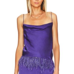 The Alix Top in Dark Purple